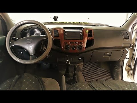 TOYOTA HILUX Замена радиатора печки