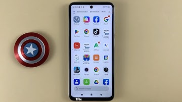 How to change Home screen style swipe up to the app drawer on Xiaomi Redmi 10 Android 12