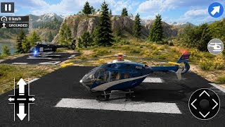 🚁🔥 警察ヘリを大追跡！ヘリコプターレスキューシミュレーター3D screenshot 3