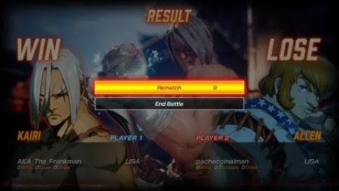 FIGHTING EX LAYER BETA - First Match