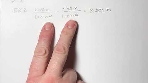 5-2 Verifying Trig Identities Part 4