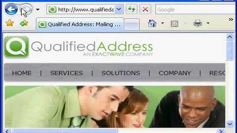 Address Verification Software Demo