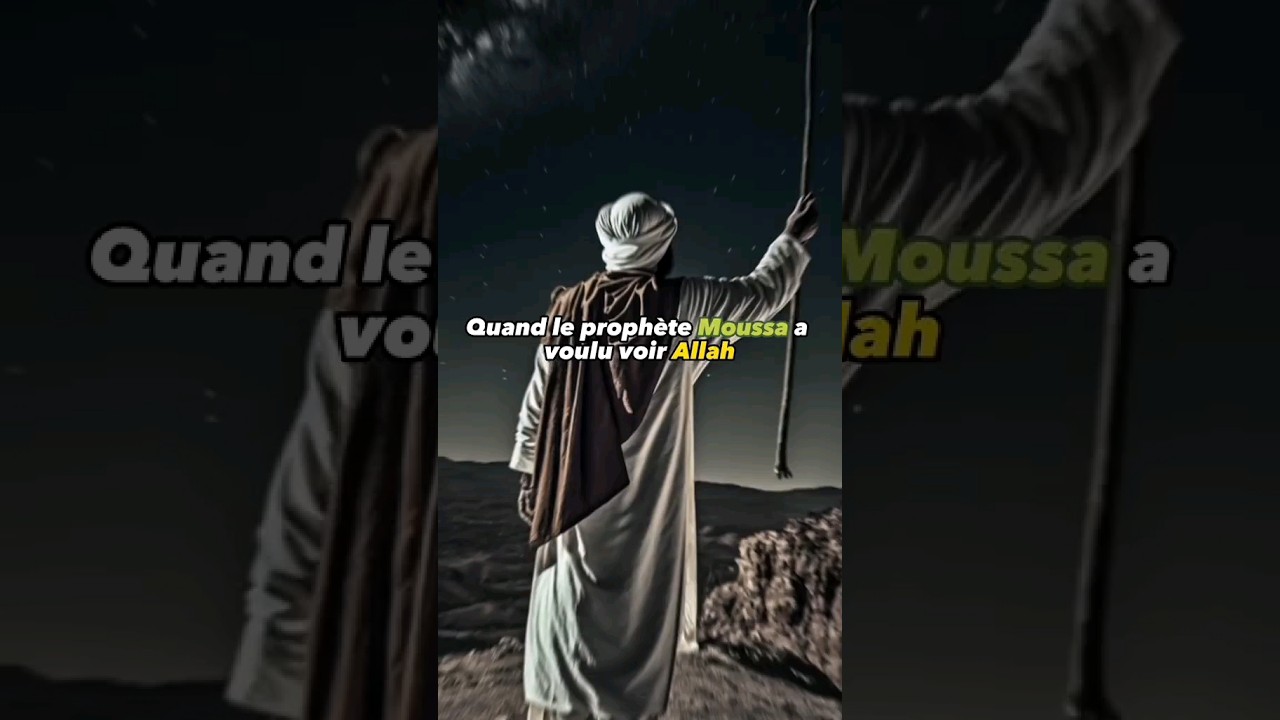 Quand le prophte Moussa a voulu voir Allah  islam  ramadan  histoireislam