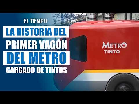 Ya rueda el primer vagón del Metro de Bogotá, pero de tintos | EL TIEMPO