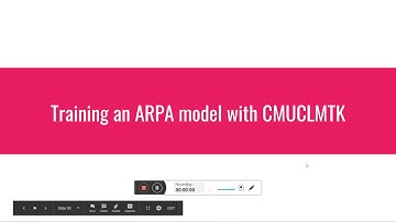 Training ARPA Language Model using CMU Language Modelling Toolkit