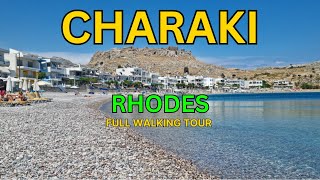 Charaki Village in Rhodes 2024 | Full walking Tour