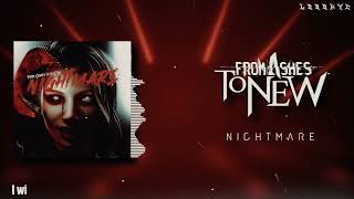 From Ashes To New - Nightmare (LYRICS VIDEO - VISUALIZER)