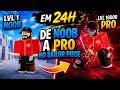 DE NOOB A PRO EM 24H NO SAILOR PIECE! 😱