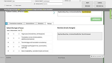Matecat selection issues