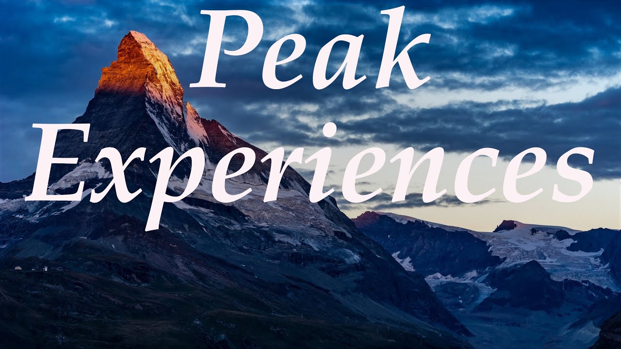 Peak Experiences in spirituality
