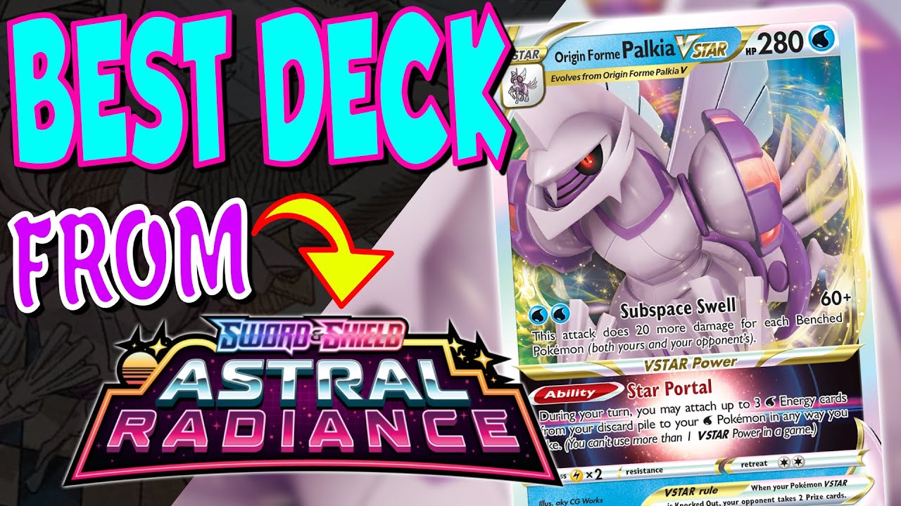 Origin Forme Palkia VSTAR Deck Is The New BDIF with Astral Radiance!?  (Pokemon TCG) 