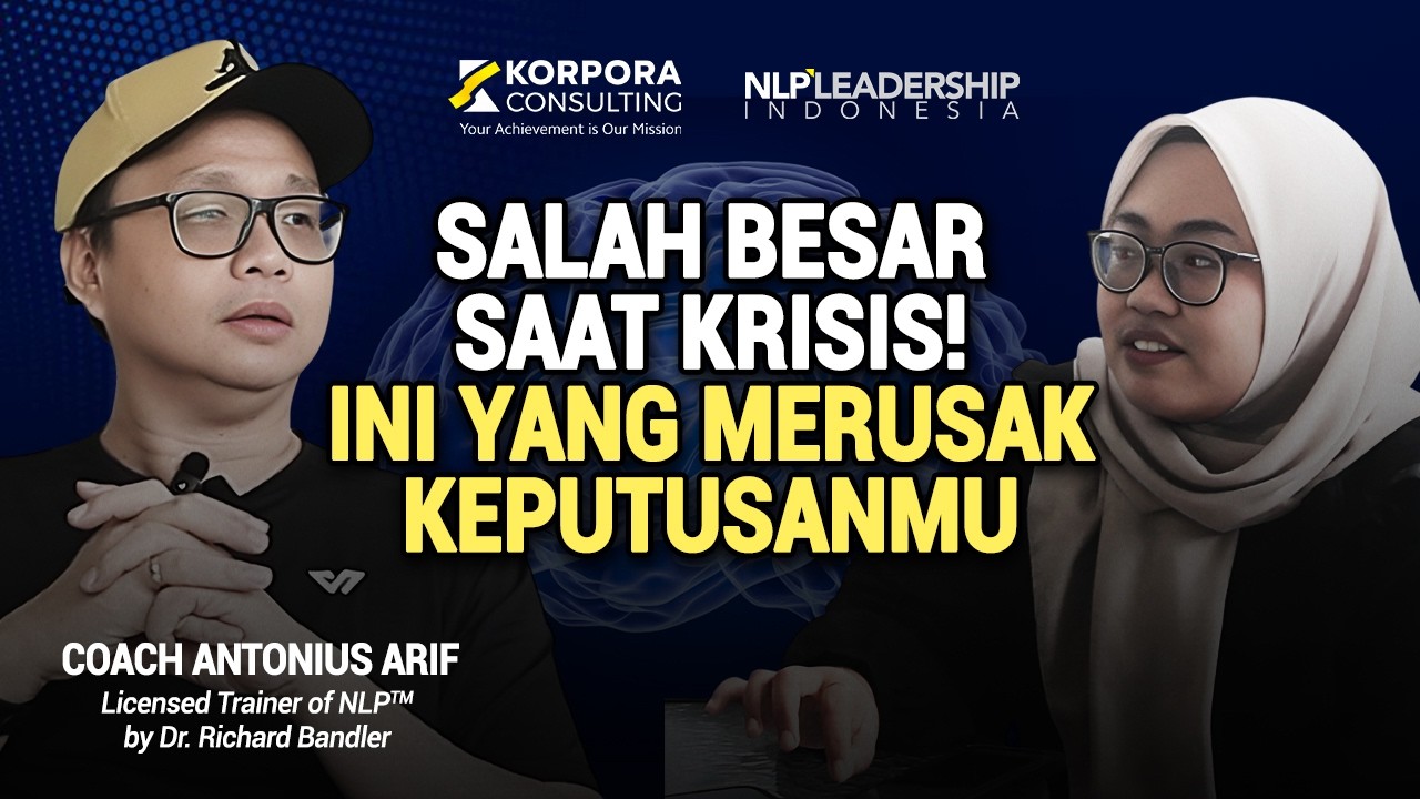 PEMIMPIN PANIK SAAT KRISIS⁉️BUKAN KRISISNYA, TAPI CARA BERPIKIRMU‼️