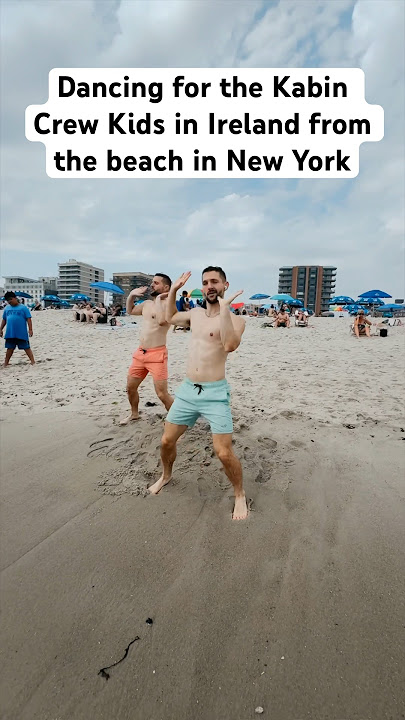 Download lagu Dancing for the Kabin Crew kids in Ireland from a beach in New York. I hope they see this @RTÉKIDS