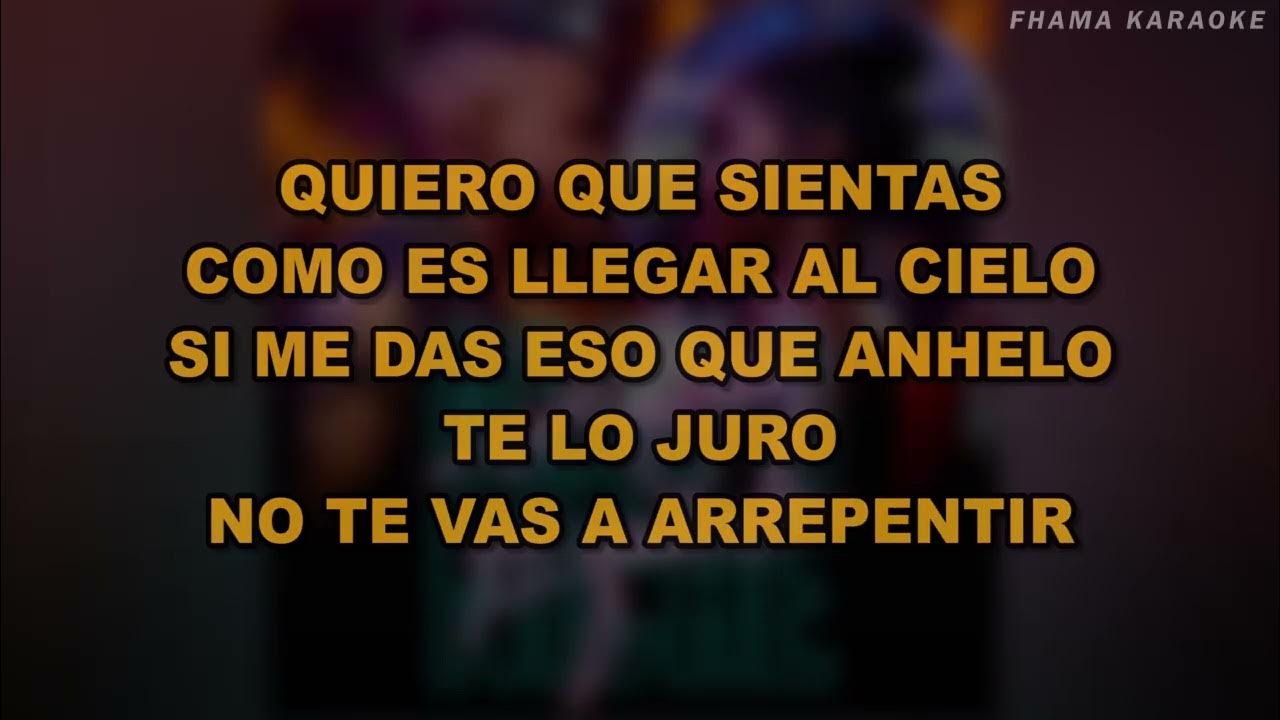 Grupo Niche Algo Que Se Quede (Coros) FHAMA KARAOKE YouTube