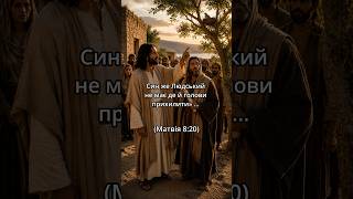 Легко пообіцяти — важче виконати | Євангеліє від Матвія 8:20 #біблія