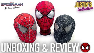 Spider-Man No Way Home Wearable Masks Review - Life Size Prop Replica