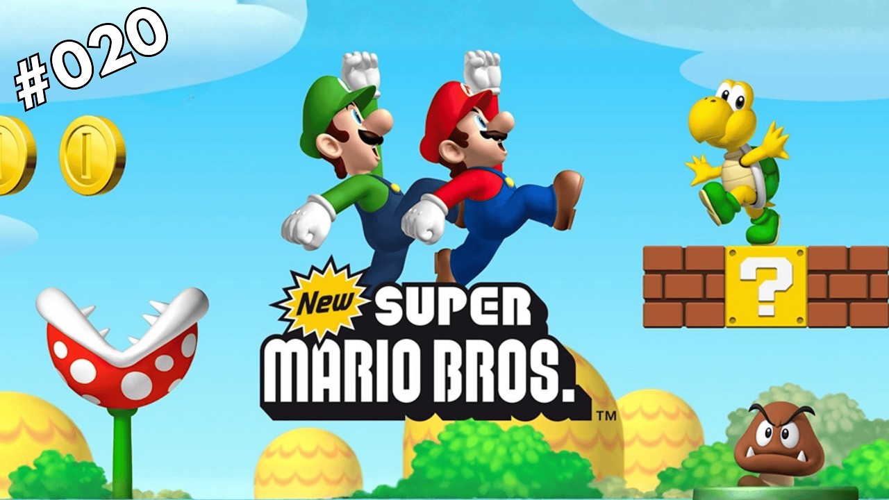 New Super Mario Bros. (DS) #020 - Ein spannender Einstieg in Welt 8! 🔥