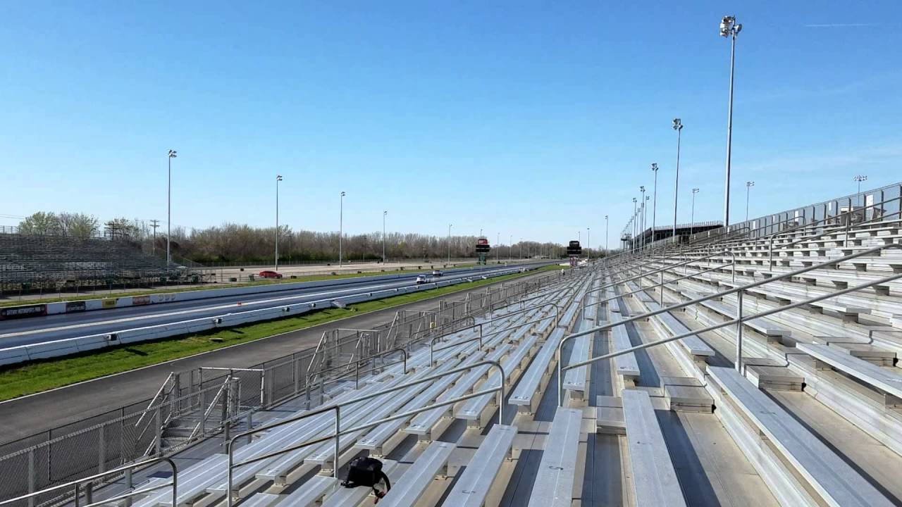 Stock 2016 CTS-V quarter mile at Gateway MSP