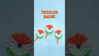 DIY Tricolor Badge Step by Step #craft #tutorial