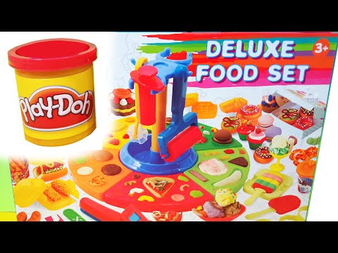 play doh deluxe food set