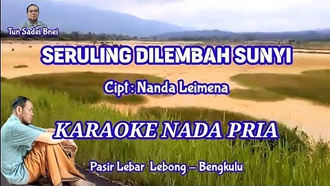SERULING DILEMBAH SUNYI - KARAOKE NADA PRIA #lagunostalgia #lagulawasindonesia #laguviral
