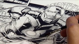 Superhero Comic Artist: Behind the Scenes