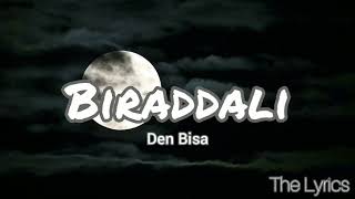 Biraddali | Lyrics