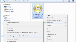 How to mount an ISO image on windows , Mac and Linux