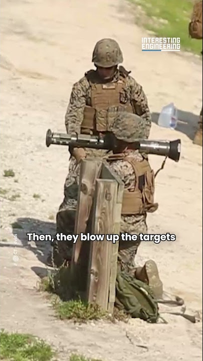Soldiers Training With Heavy Rockets