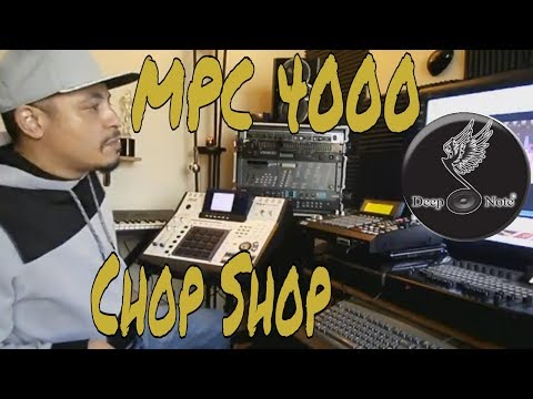 Akai MPC 4000 Vinyl Sample Chop Session 1
