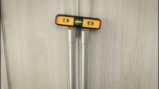 Monogram Side-by-Side Refrigerator Door Alignment Adjustments