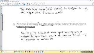 1.1 (Part 3)--Functions and Verbal Descriptions; Functions and Ordered Pairs