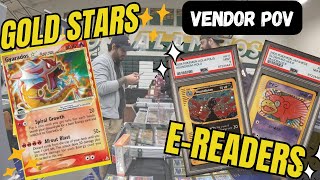 GYARADOS GOLD STAR, EREADERS AND SLOWPOKE? | Premiere Card Show