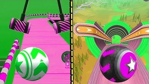 GOING BALLS VS ROLLING BALL GAME PLAY WALKTHROUGH IOS END ANDROID GAMEPLAY SPEED RUN 🏃‍♀️