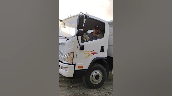 Driving the FAW TIGER VH MINI DUMP TRUCK💯