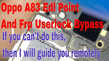 Oppo A83 EdL Mode