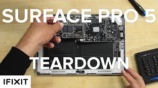 The Microsoft Surface Pro 5 Teardown