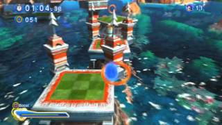 Sonic Generations - Seaside Hill Act 2 With Tropical Resort Music(3DS Modern Version)