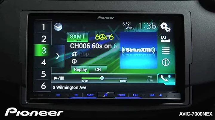 How To - AVIC-7000NEX - Use The Favorites Menu