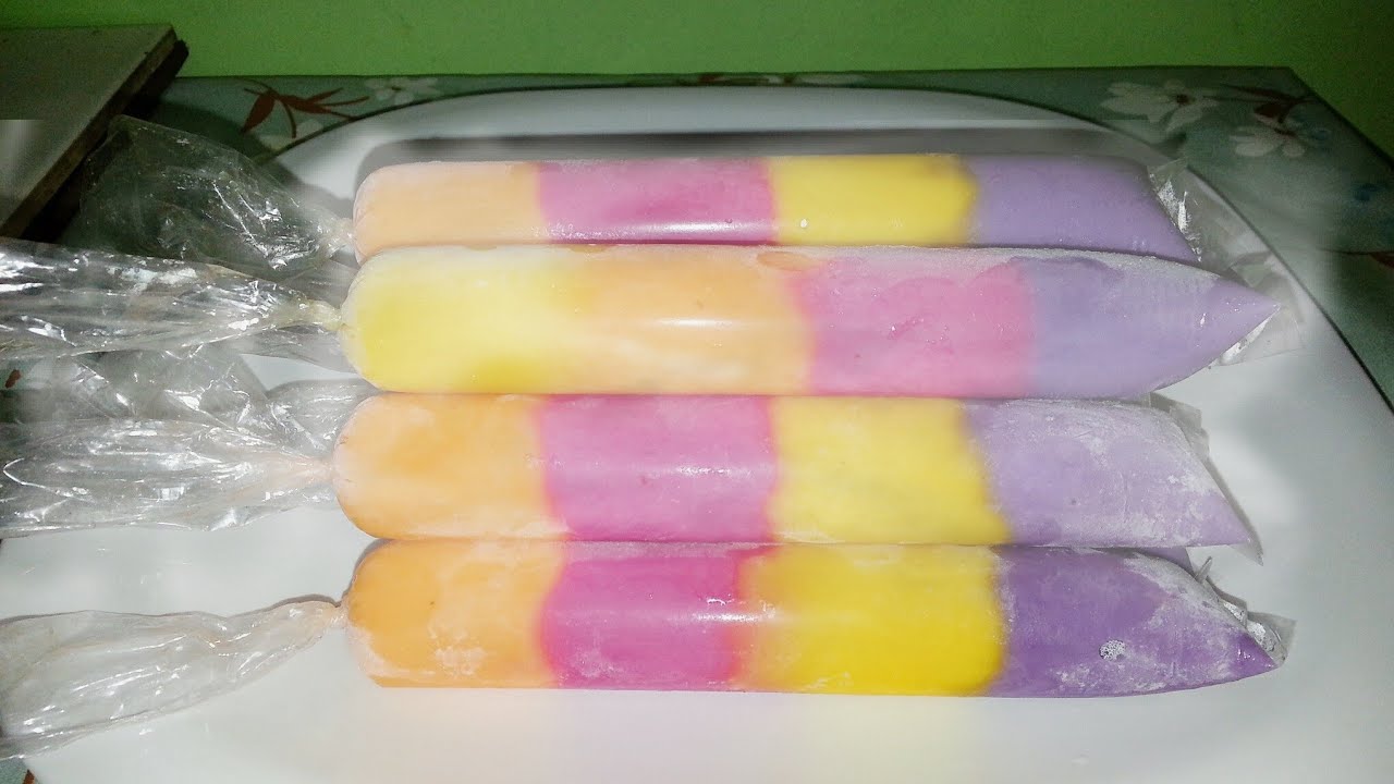 Soft Rainbow Ice Candy Pang Negosyo YouTube