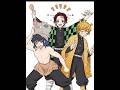 My fav trio and there girlfriend😍💝 || #animeshorts#fyp #demonslayer #kimetsunoyaiba #KawaiiLuna