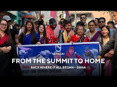 FROM THE SUMMIT TO HOME Back Where It All Began – Dana