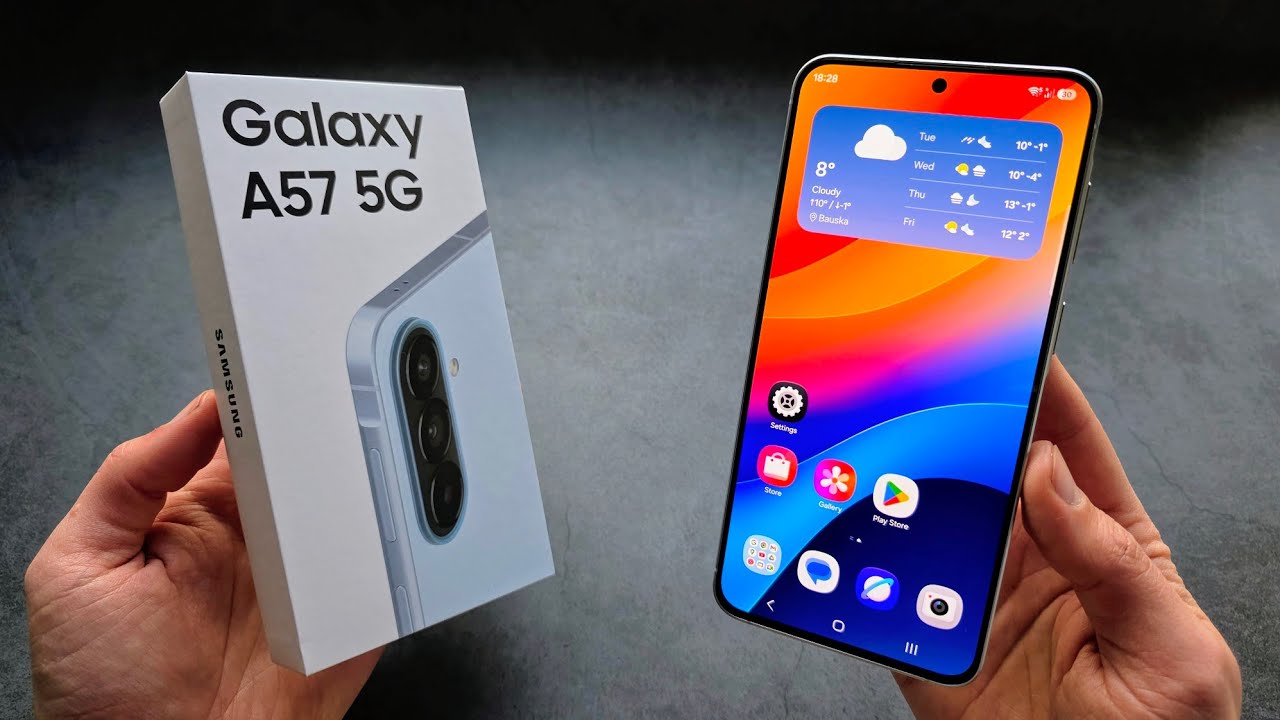 Samsung Galaxy A57 5G - Unboxing & Full REVIEW - YouTube