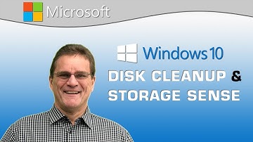 Windows 10 Disk Cleanup and Storage Sense