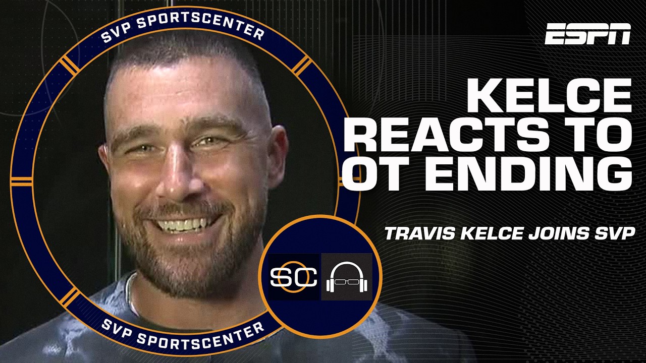 'There was never a doubt we were gonna find a way to get a win tonight' - Travis Kelce | SC with SVP