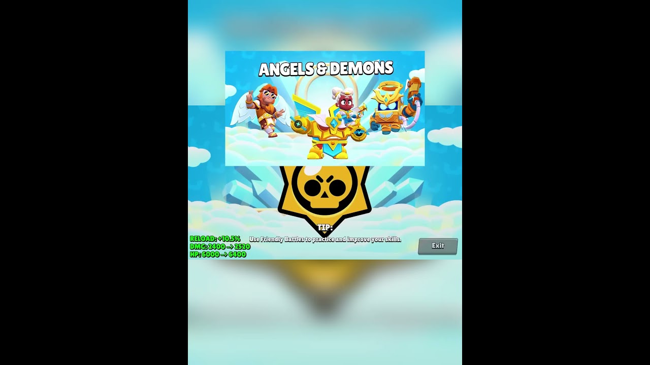 angel and demon QR CODE 🔥 🎉  