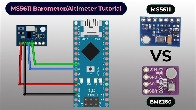 How to Use Barometric Pressure Sensors on the Arduino - Ultimate Guide to  the Arduino #39 