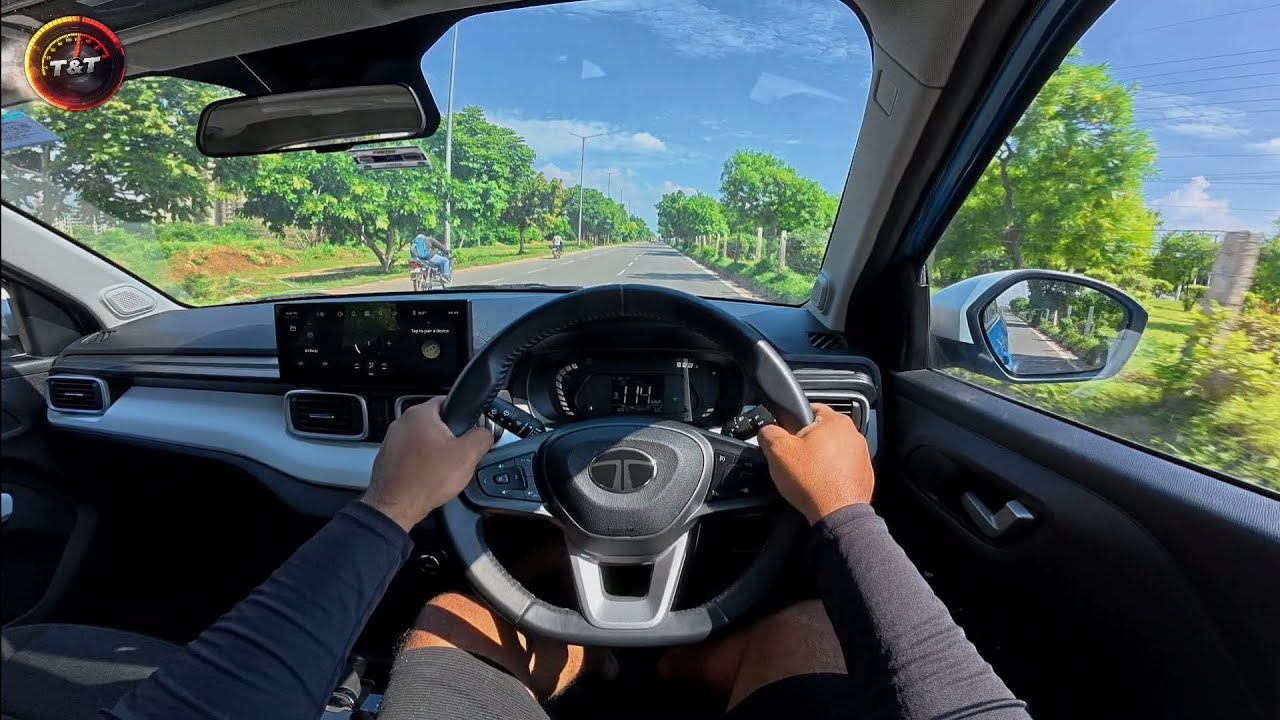 Tata Punch Creative Plus S AMT - POV Drive & ASMR | Tata Punch POV Drive | #tata #tatapunch #asmr 