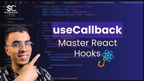React Hooks Guide | useCallback Hook Explained in Arabic