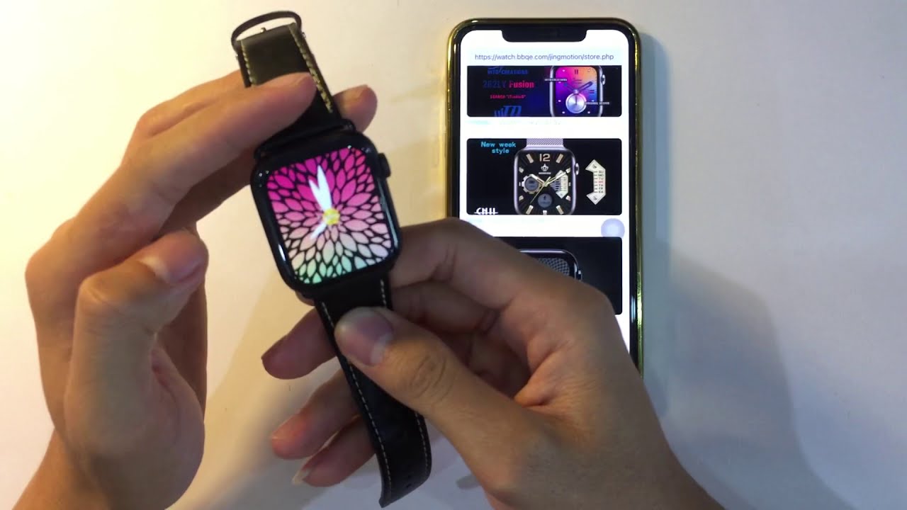 Hướng dẫn cài app Jingwatch thêm các mặt đồng hồ khác cho Applewatch -  YouTube